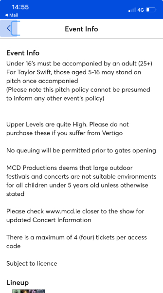 Taylor Swift Concert