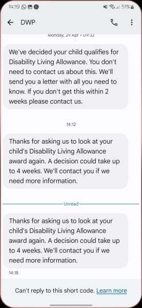 DLA WAIT TIME THREAD 43