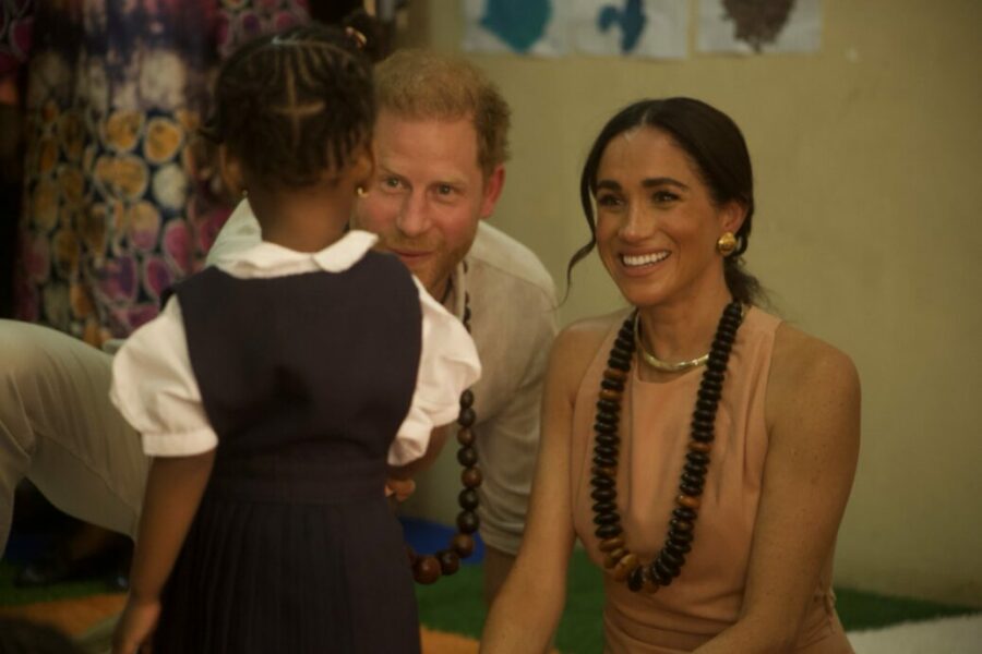 Meghan and Harry spotted out and about - Naija Edition
