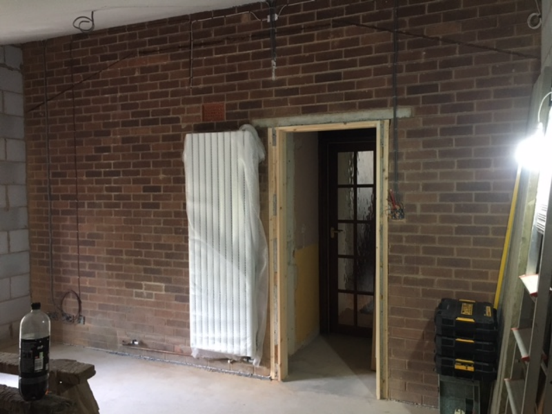 Self build extension 