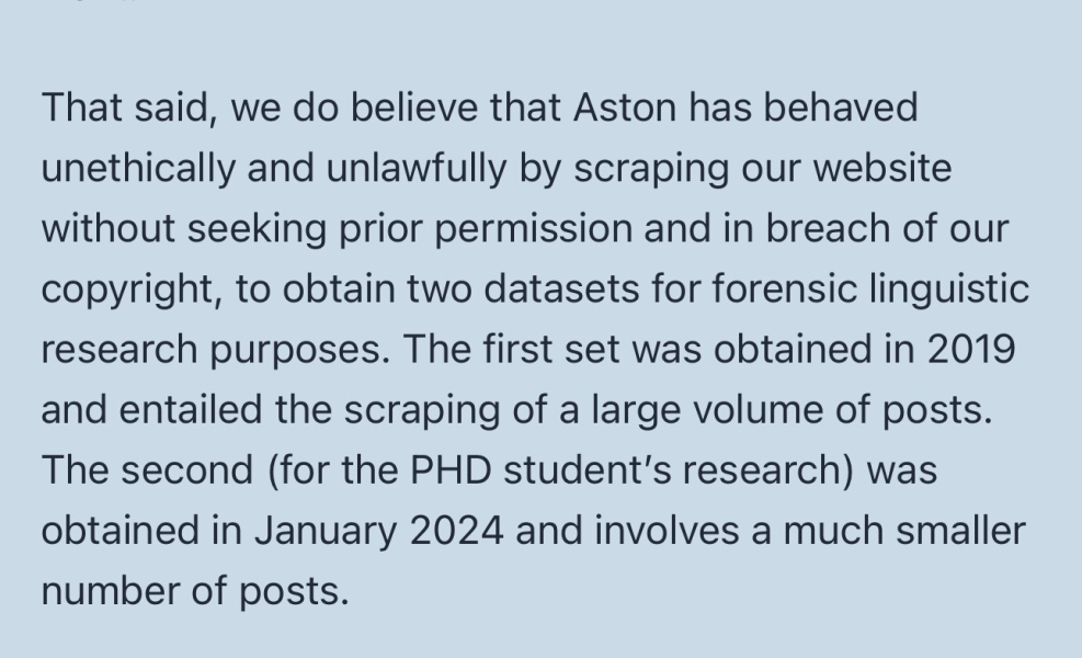 Thread 3: A corpus-assisted discourse analysis of linguistic transphobia on Mumsnet