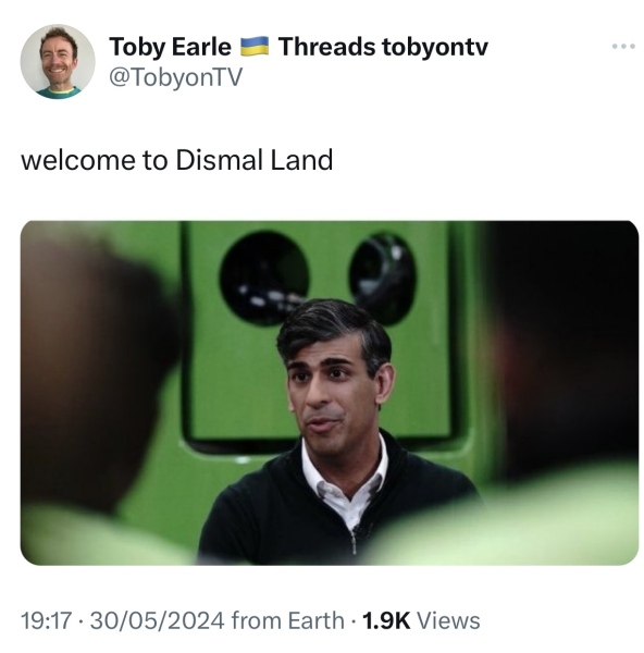 Thread 47 Sunak : The Ship of Fools sails on