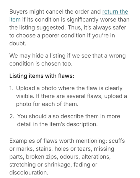 Vinted - rant about cheeky buyers