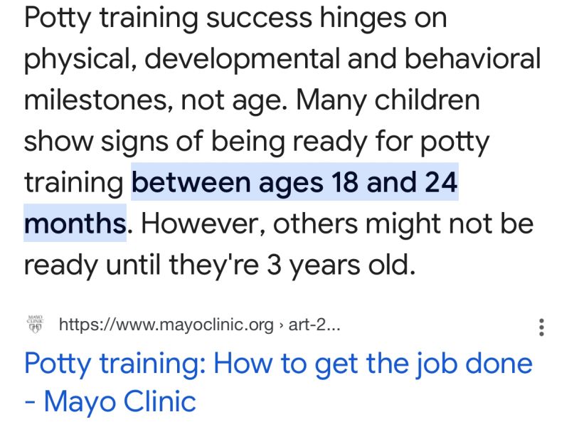 DD afraid of sitting on potty