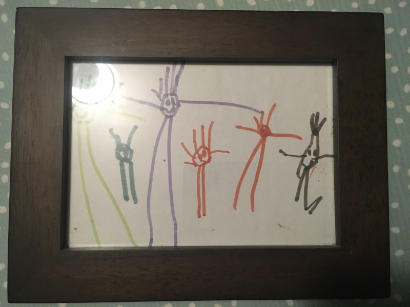 How old is the child who drew this?