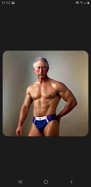 The King has a new portrait