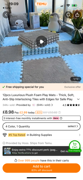 Can’t afford to carpet my council house