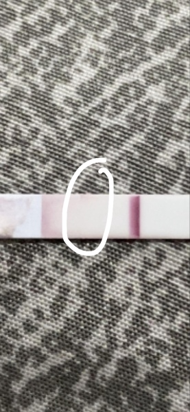 Evap or faint positive?
