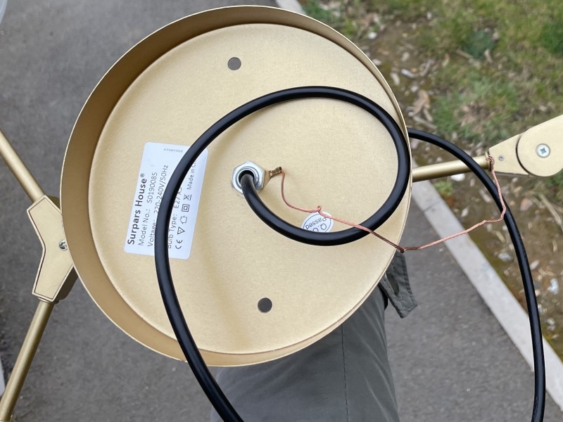 Any electricians about? Ground (not earth) wire