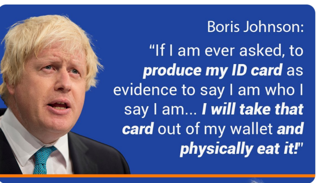 Tory MP has no voter ID to vote. Military veteran can't use his voter ID to vote