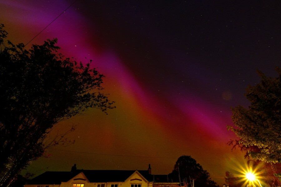 Anyone staying up to try and glimpse the Aurora Borealis?