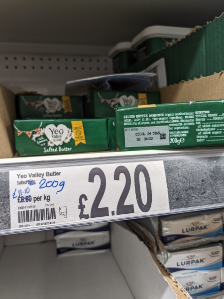 My guerilla action in the supermarket