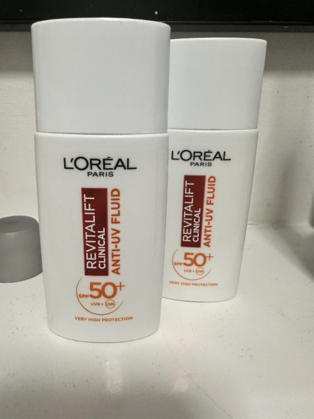Face cream with spf