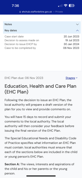 EHCP support thread no. 2