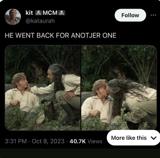 Our Flag Means Death: Thread 2.  Still utterly brilliant and we are still obsessed!