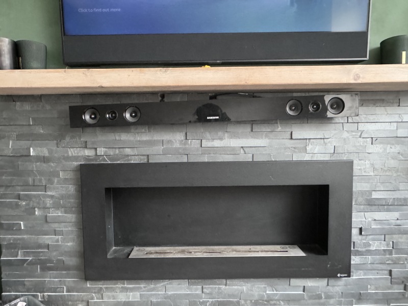 No chimney no fireplace suggestions!