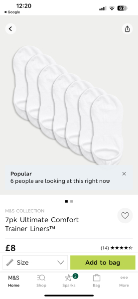 Trainer socks - just need some which stay put!