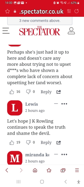 JKR reprimanded by "feminist" "ally" for being unhelpful (to him).