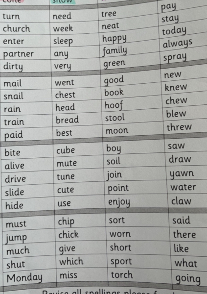 What type of work does your p5 / yr 4 child complete?
