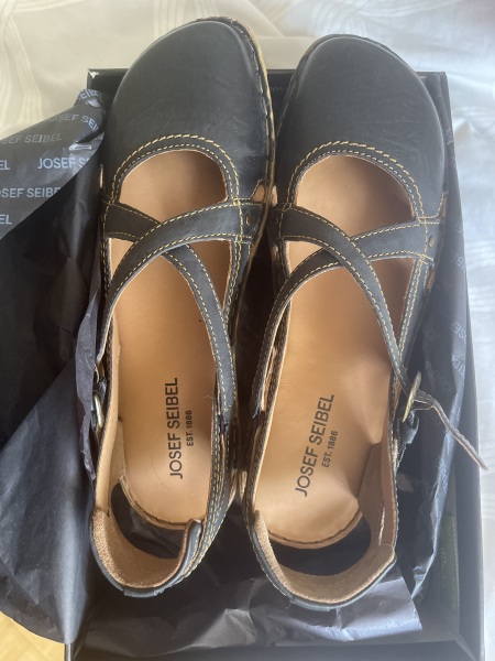 Sandals that hide or mostly cover toes?