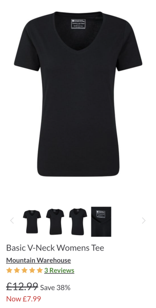 Flattering basic T-shirt