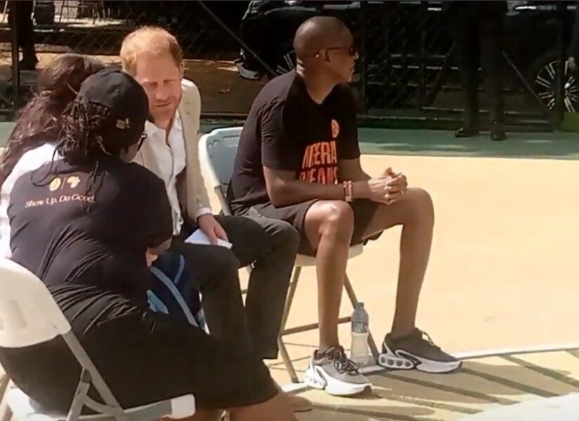 Meghan and Harry spotted out and about - Naija Edition