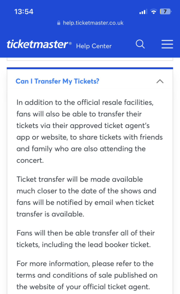 to think friend should give me her Taylor Swift tickets?