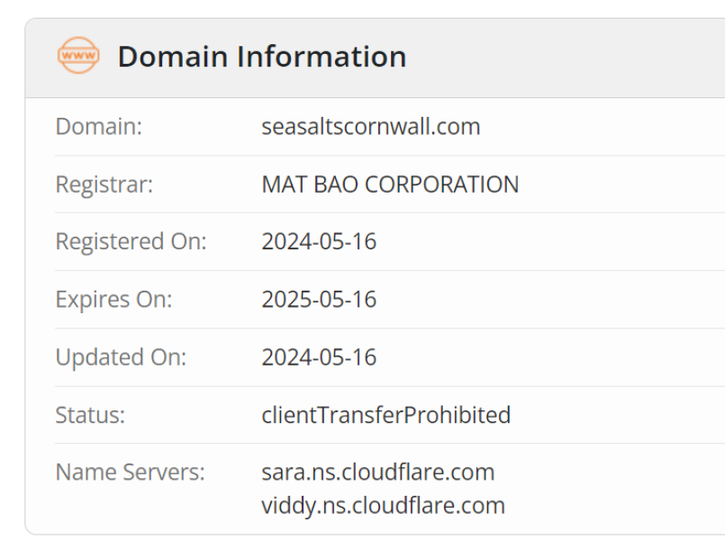 AIBU - I Think I've just been scammed by a fake Seasalt webpage