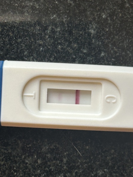 Positive pregnancy test or evaporation line?