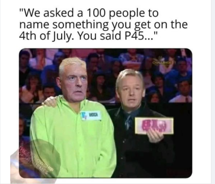 Thread 45 Sunak; Remove one letter and tell his future"