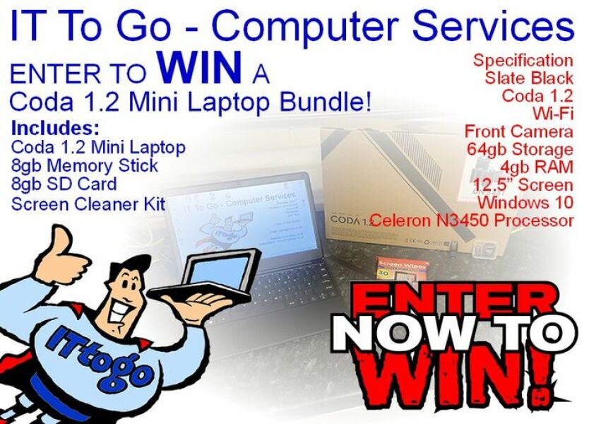 How would you like to win a Coda 1.2 Mini Laptop