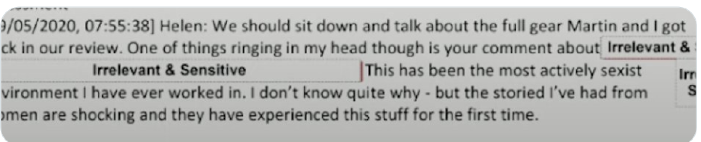 Dominic C Covid evidence 2