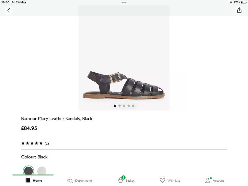 Russell & Bromley Siracuse dupe
