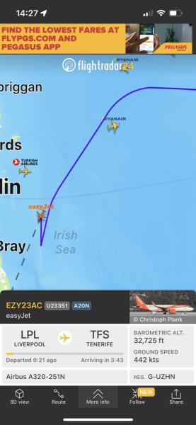 Flight Radar Storm Isha