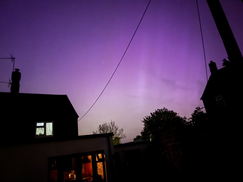 Anyone staying up to try and glimpse the Aurora Borealis?