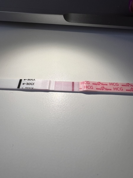 Easy@home HCG indent line