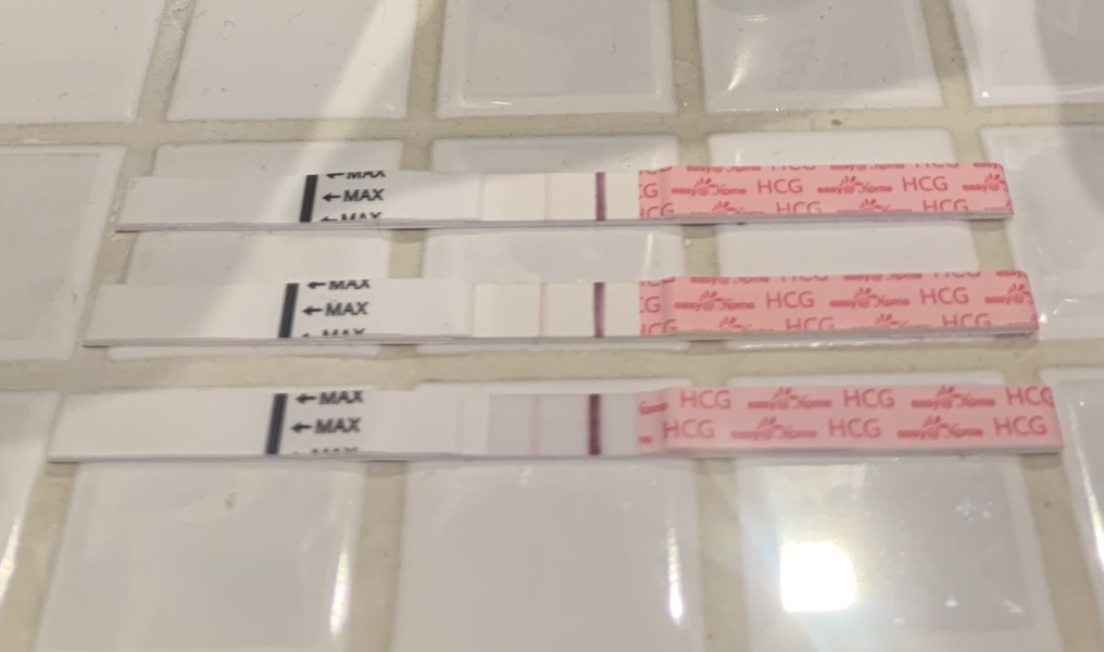 14dpo - line getting lighter?
