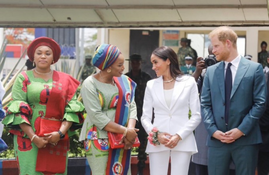 Meghan and Harry spotted out and about - Naija Edition