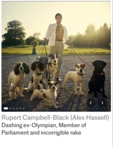 They've finally cast Rupert Campbell Black!