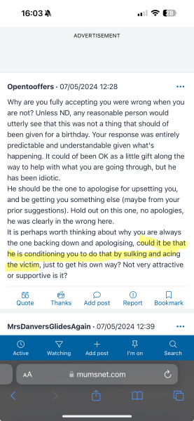 To think most women on here hate men
