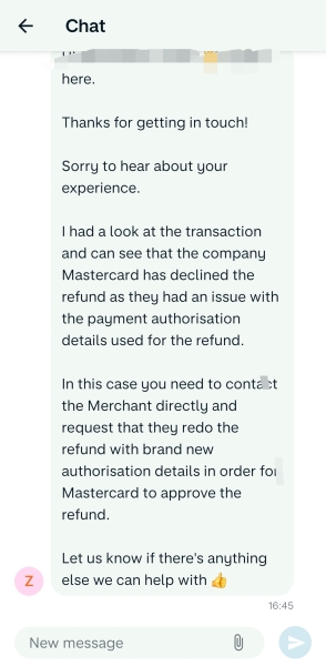Amozen refund