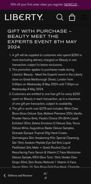 Liberty Beauty Drop Subscription Box Spoiler Part 7