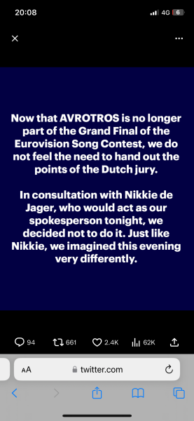 Eurovision Semi Final 2 - No Spoilers