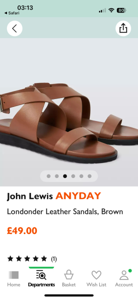 ME & EM sandals....