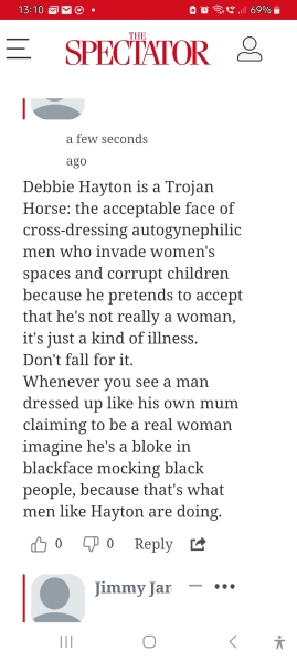 JKR reprimanded by "feminist" "ally" for being unhelpful (to him).