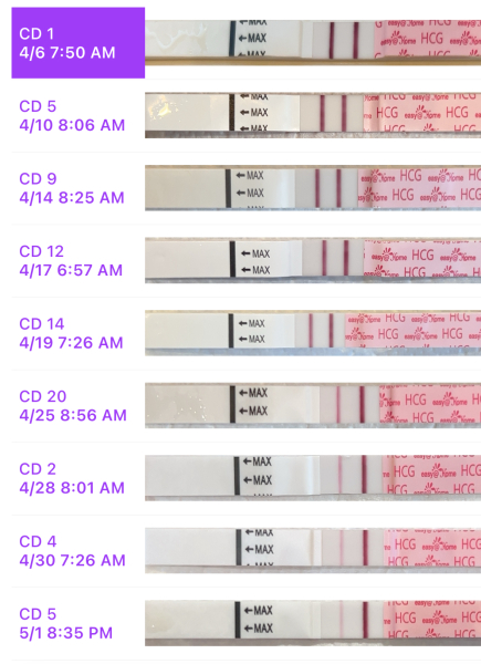 How long did you get positive test after miscarriage at 6 weeks?
