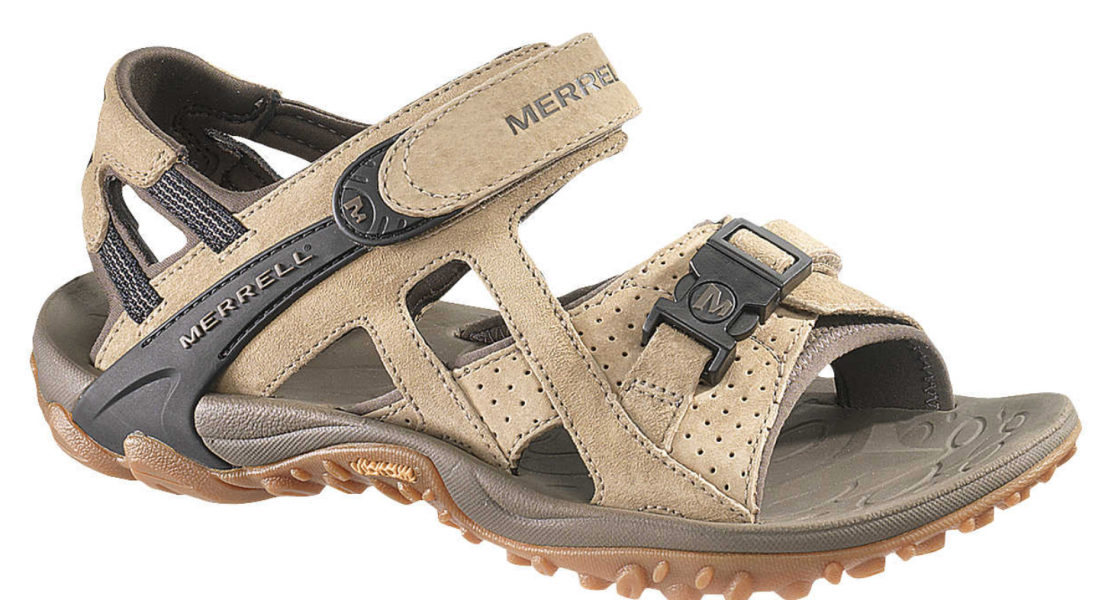 Comfy flat sandals for wide feet