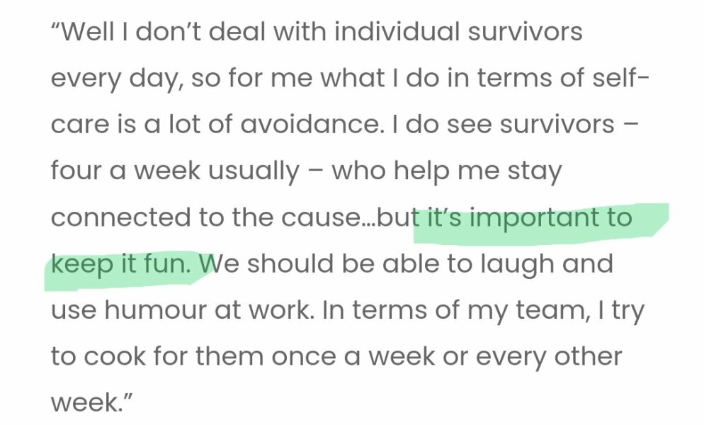 Another GC Employment Tribunal: Roz Adams vs Edinburgh Rape Crisis Centre #5