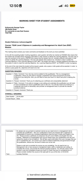 Has anyone used LearnDirect and had issues?