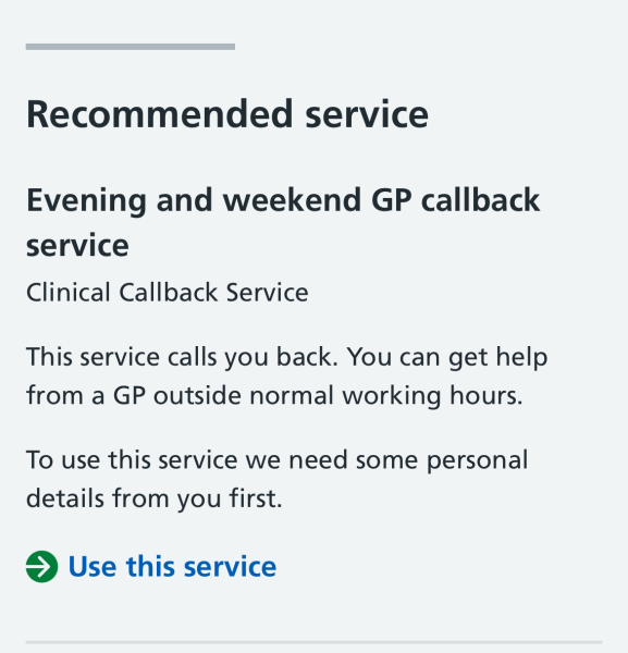 Shamelessly asking for medical advice